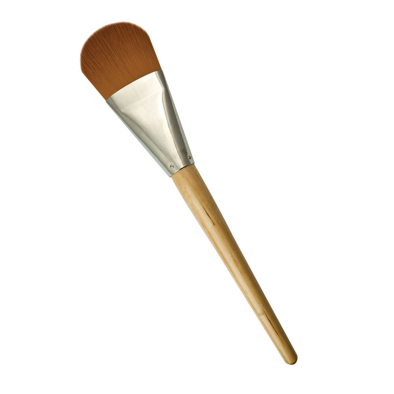 Jumbo Gold Synthetic Long Handle Size 40 Filbert Brush