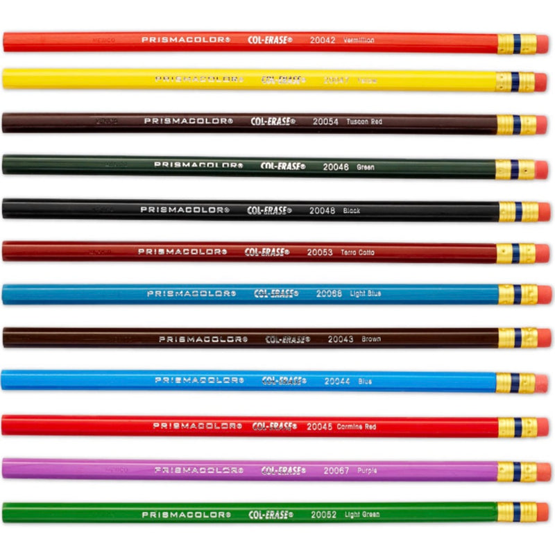 Prismacolor COL-ERASE Pencil Set of 12