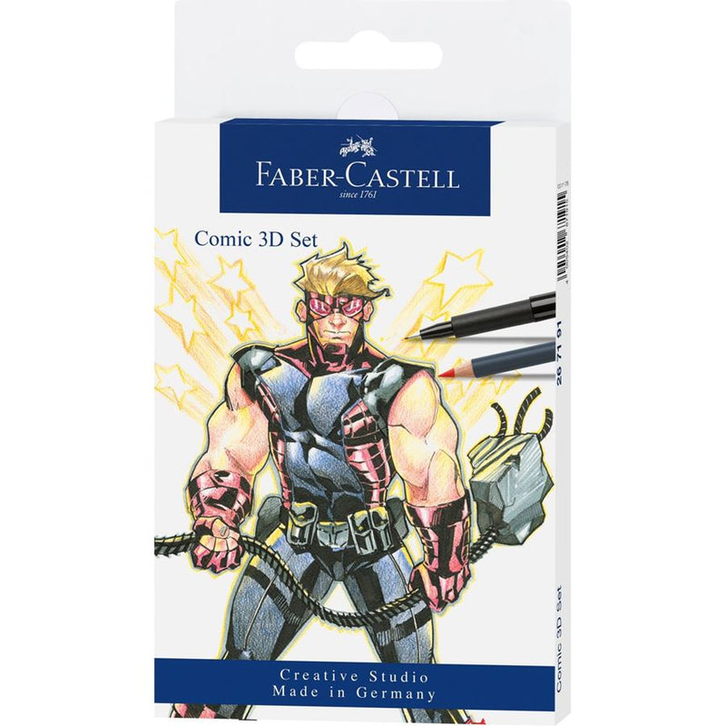 Faber-Castell 3D Comic Set Pack of 11