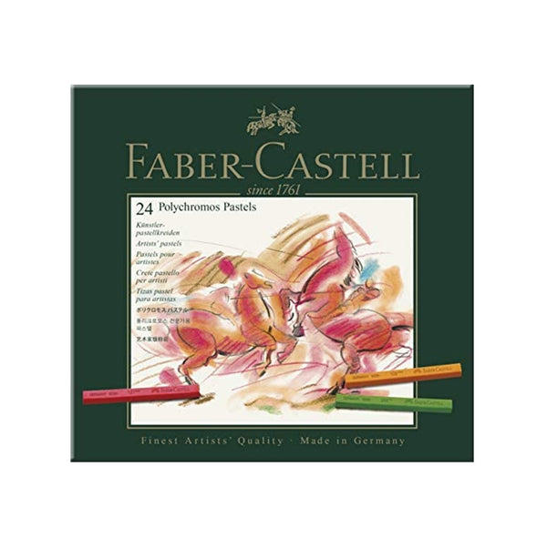 Faber-Castell Polychromos PASTELS 24 assorted