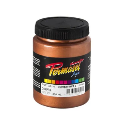 Permaset AQUA Fabric Ink 300ml Copper