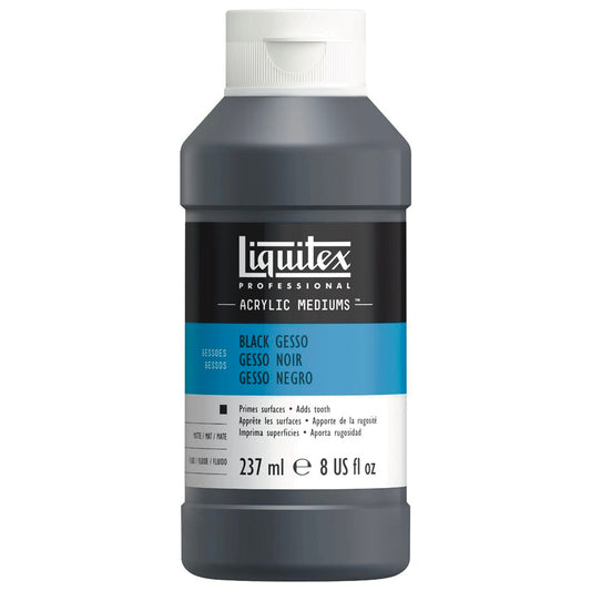 Liquitex Black Coloured Gesso 237ml Default Title