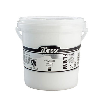 MATISSE FLOW ACRYLIC 1 Litre S1 Titanium White