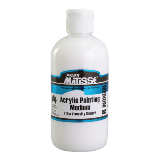MATISSE MM9 ACRYLIC PAINTING MEDIUM 250ml