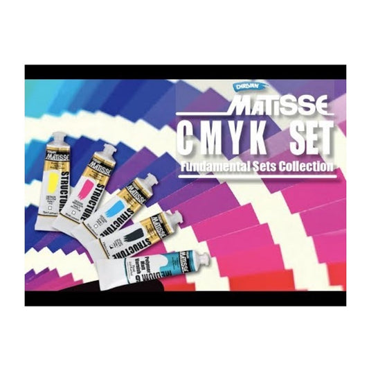 MATISSE STRUCTURE CMYK SET 5 x 75ml image 1