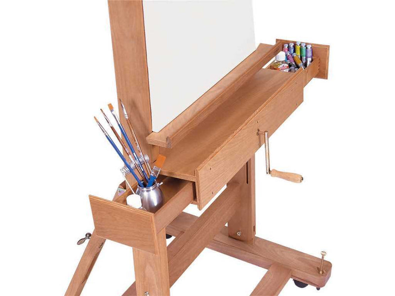 Mabef M04 Studio Easel with crank