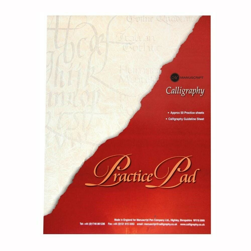 Ma Script Pad Manuscript A4 Practice Pad 50 sheets/80gsm | Calligraphy Supplies – Art ...