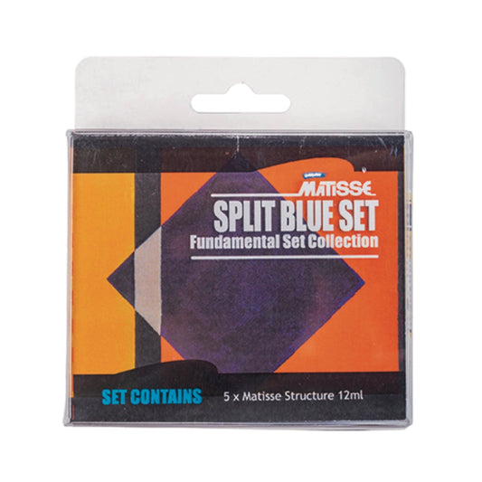 Matisse Structure MINI Set 5x12ml Split Blue Compliment Default Title