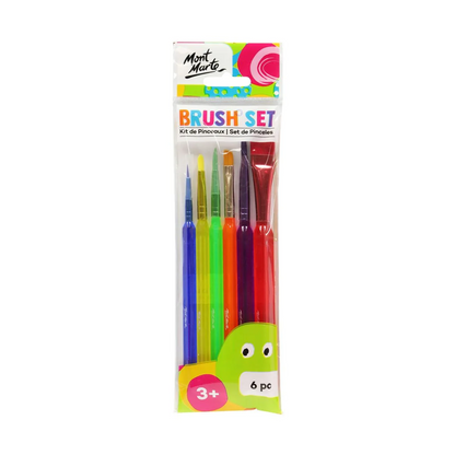 Mont Marte Brush Set 6pce MMKC0220 image 1