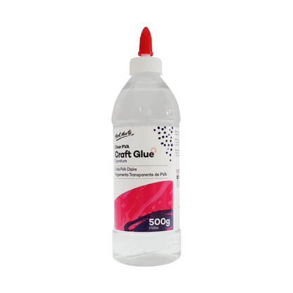 Mont Marte Clear PVA Craft Glue 500g Default Title