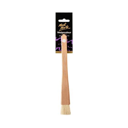Mont Marte Goat Hair Beech Hake Brush 23mm