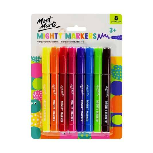 Mont Marte Mighty Markers 8pce Default Title