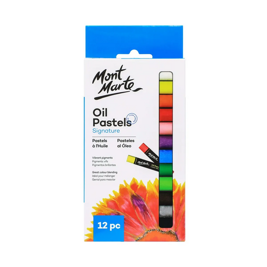 Mont Marte Oil Pastels 12 pce Default Title
