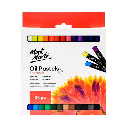 Mont Marte Oil Pastels 24 pce Default Title