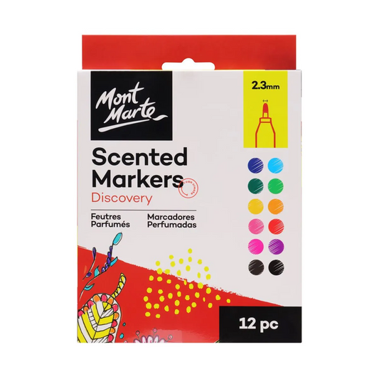 Mont Marte Scented Markers 12pce Default Title