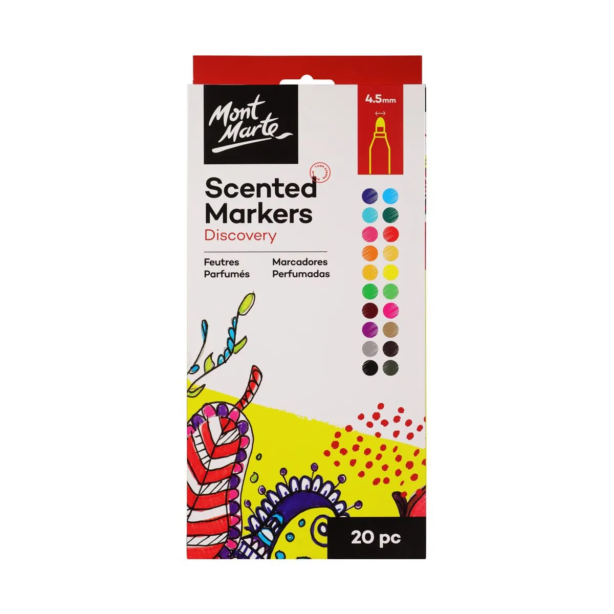Mont Marte Scented Markers 20pce Default Title