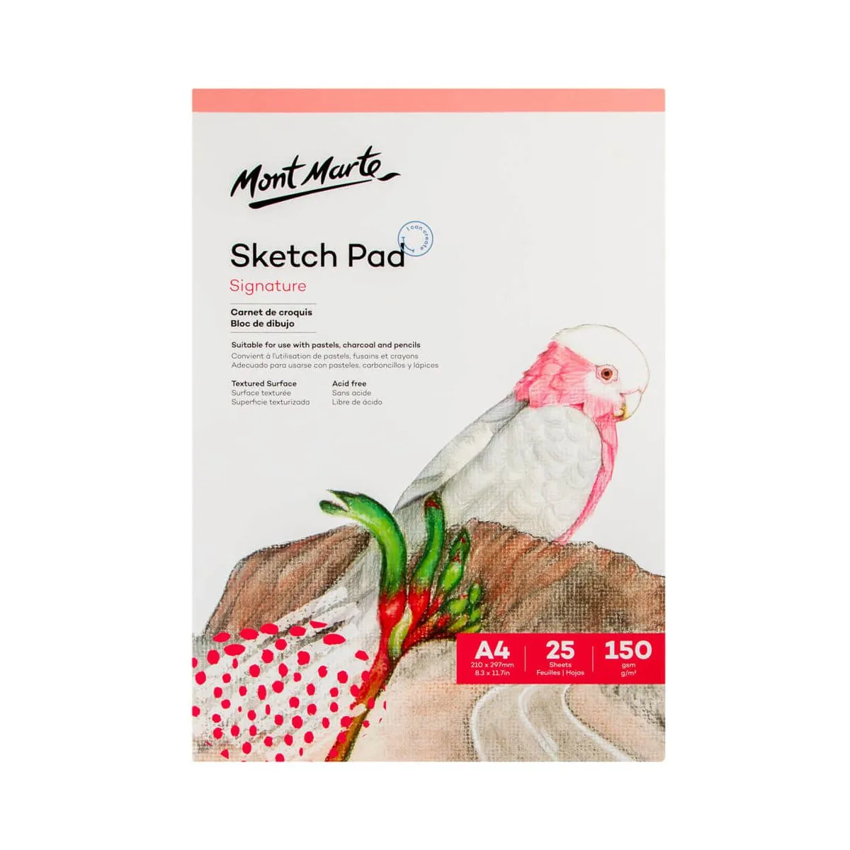 Mont Marte Sketch Pad 150gsm 25 sheet image 3