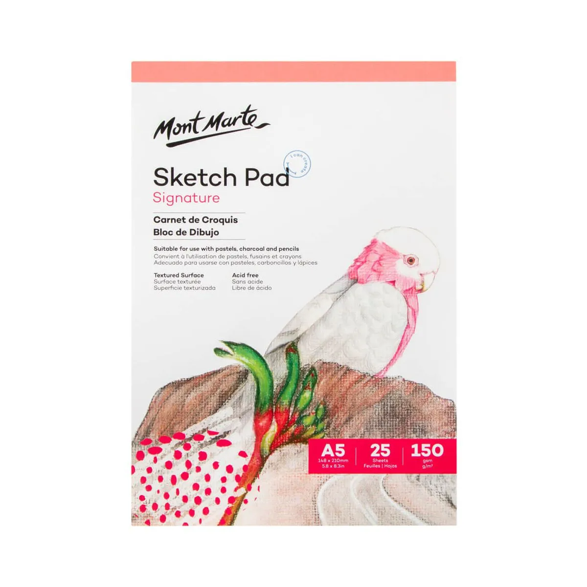 Mont Marte Sketch Pad 150gsm 25 sheet image 4