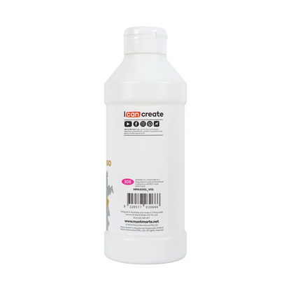 Mont Marte White Texture Gesso 500ml