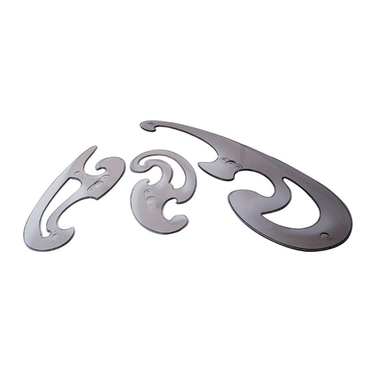 Isomars French Curves Set of 3 Default Title