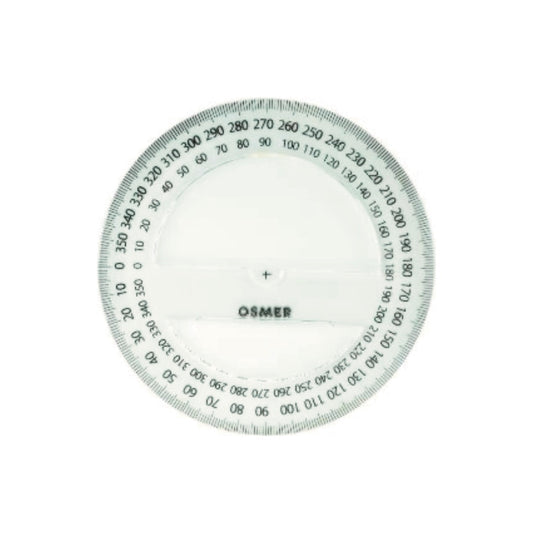 Osmer 360 Degree 10cm Protractor Default Title