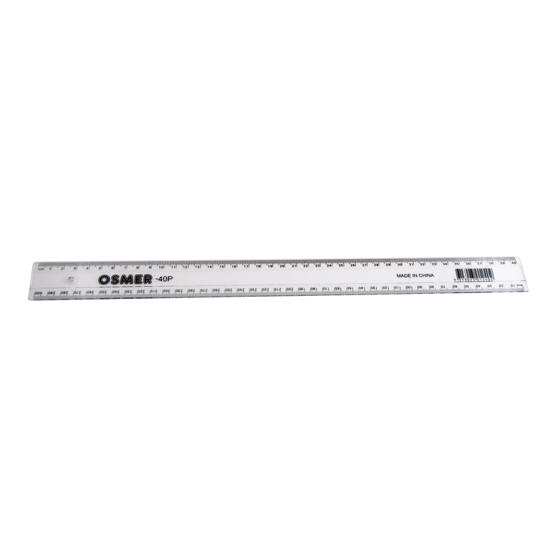 Pammer Ruler Osmer 40cm Plastic Ruler | Artist Rulers – Art Shed Brisbane