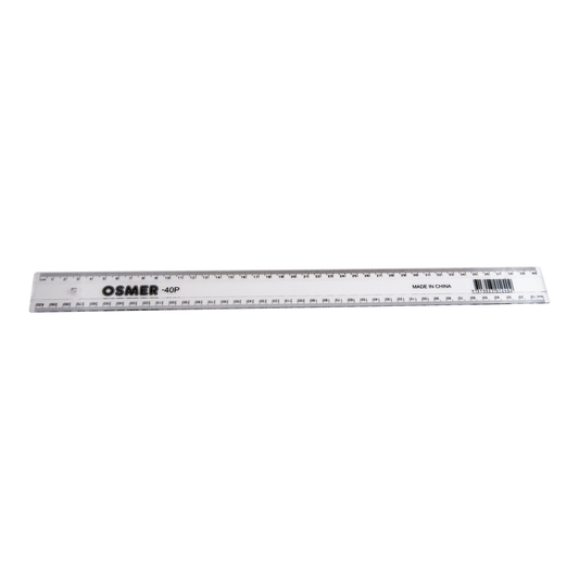 Osmer 40cm Plastic Ruler Default Title