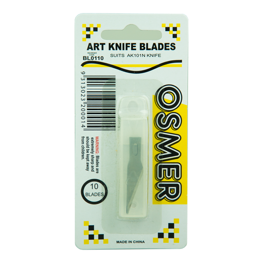 Osmer Art Knife Blade Pkt 10 to suit AK101N Default Title