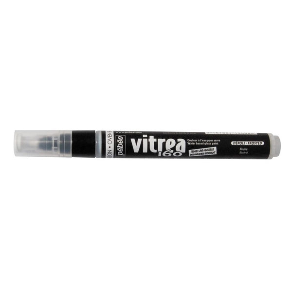 Pebeo Vitrea 160 Glass Marker 1.2mm - Frosted - Neutral