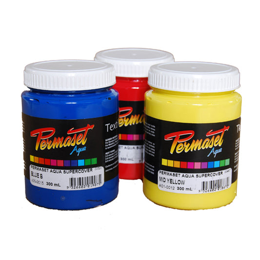 Permaset AQUA Supercover Fabric Ink 300ml