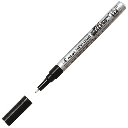 Pilot Supercolor Permanent Marker Extra Fine Silver