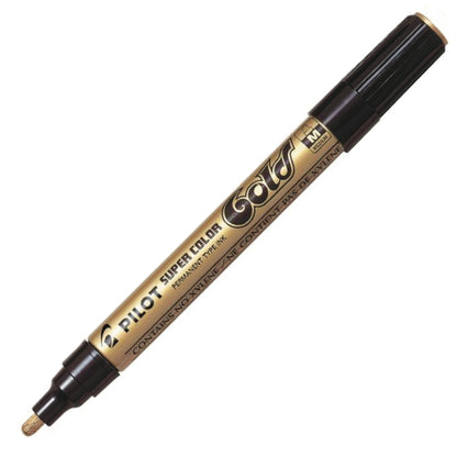 Pilot Supercolor Permanent Marker Medium Gold