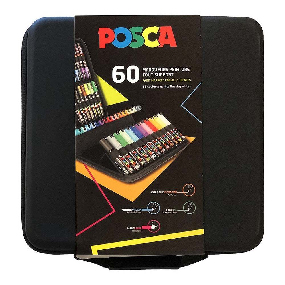 Posca Storage Case Large for 60 Markers Default Title