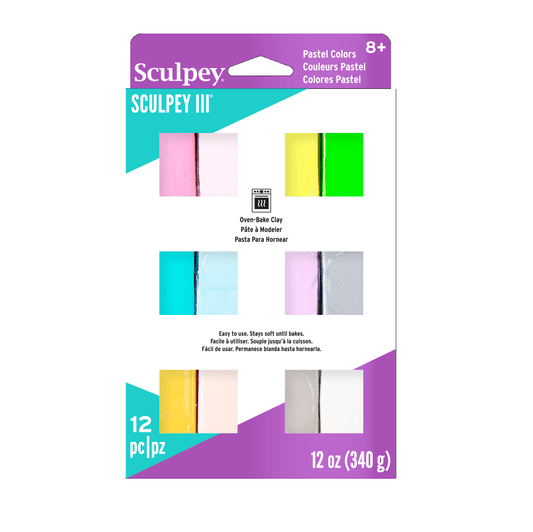 SCULPEY III Multipack 12 x 1oz - PEARLS and PASTELS Default Title