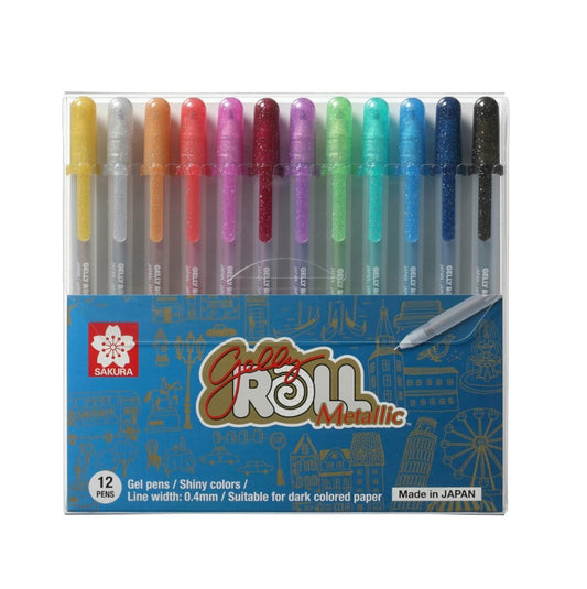 Sakura Gelly Roll 12pc Set Metallic Default Title