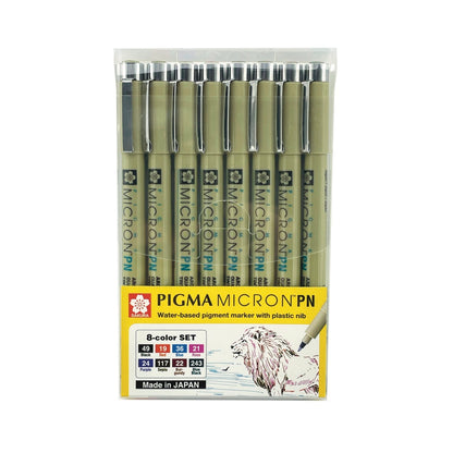 Sakura Pigma Micron 8-colour set image 1