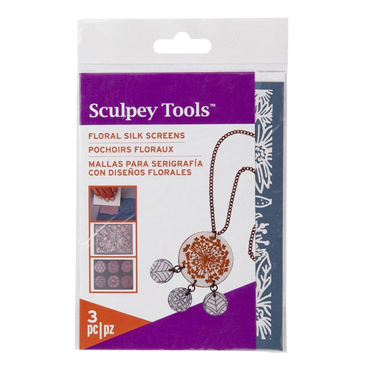 Sculpey Silk Screen - Florals Default Title