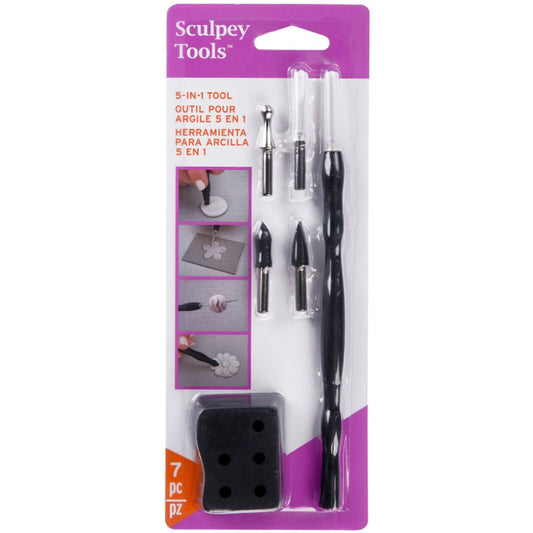 Sculpey Tools - 5-in-1 Clay Tool Default Title