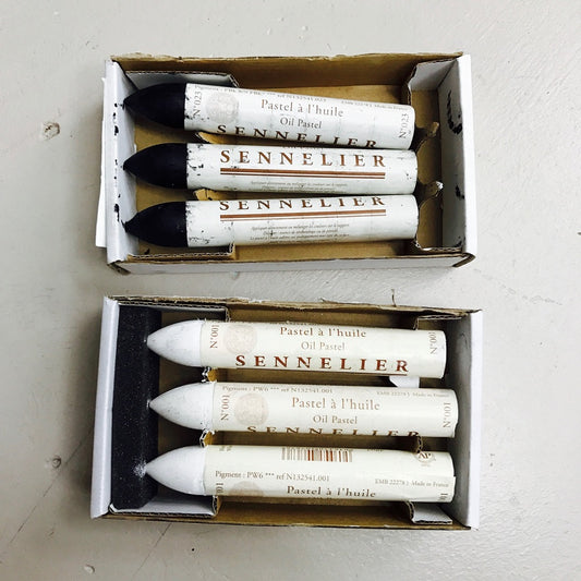 Sennelier Large Oil Pastel White Default Title