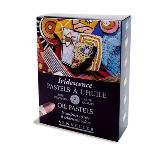Sennelier Oil Pastels Box of 6 - Iridescent image 1