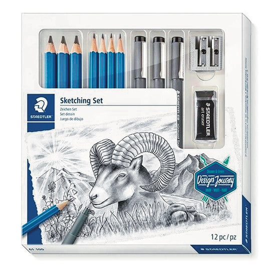 Staedtler Mixed Sketching Set 12pc Default Title