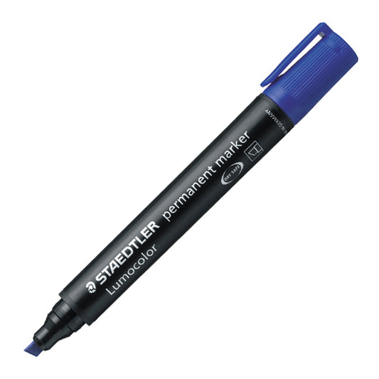 Staedtler Permanent Marker Lumocolor Chisel BLACK