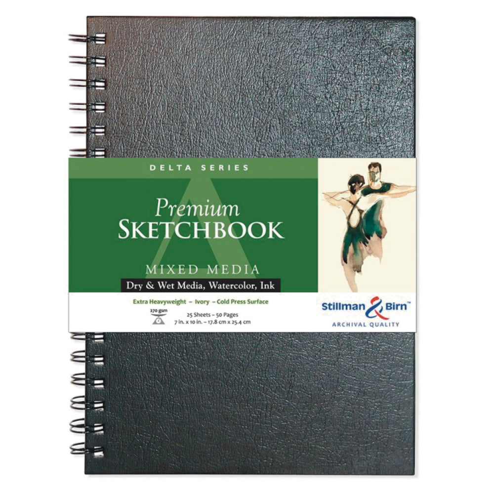 Stillman and Birn DELTA Sketchbook Hardcover Portrait image 4