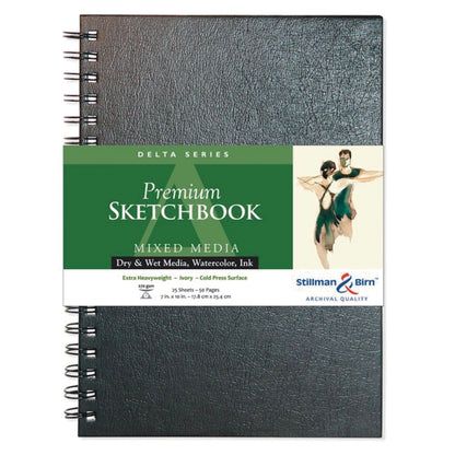 Stillman and Birn DELTA Sketchbook Hardcover Portrait image 4