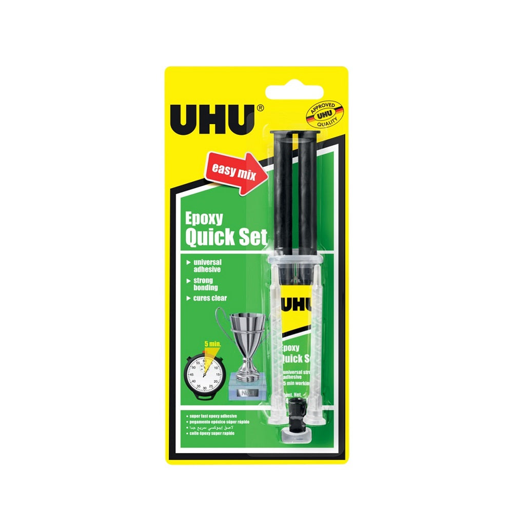 UHU Epoxy Quick Set Syringe Default Title