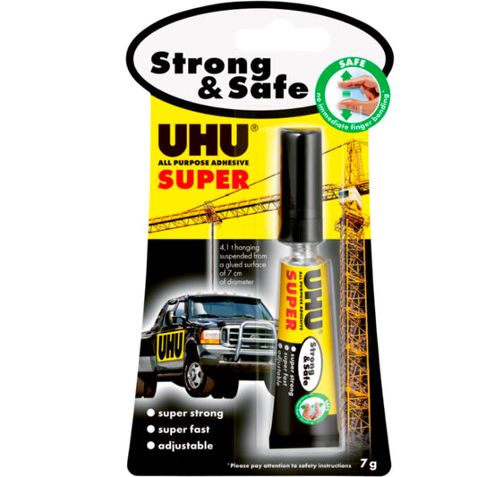 UHU Strong and Safe Adhesive 7ml Default Title
