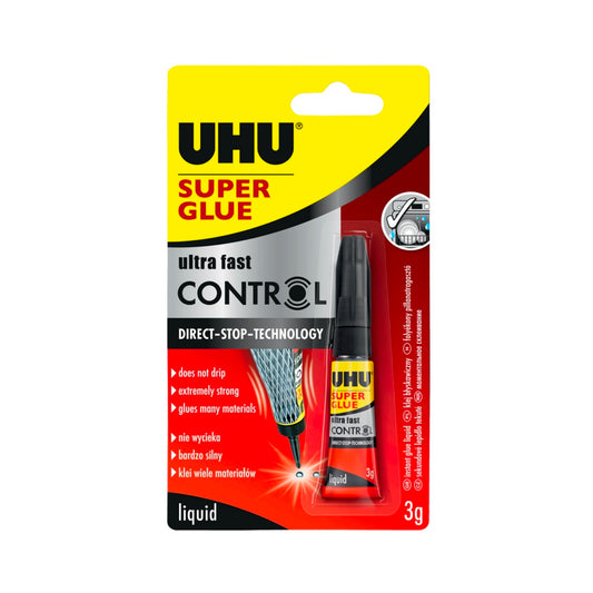 UHU Super Glue Control 3g Default Title