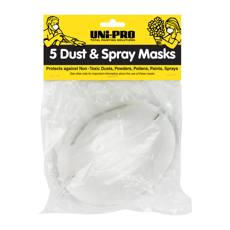 UniPro Dust Masks Pkt 5 Default Title
