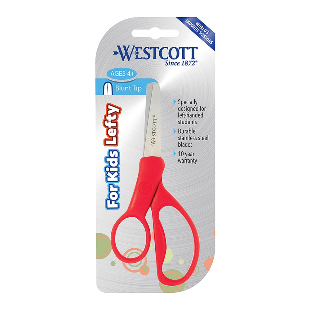 Westcott Kids Lefty 127mm Blunt Scissors Default Title