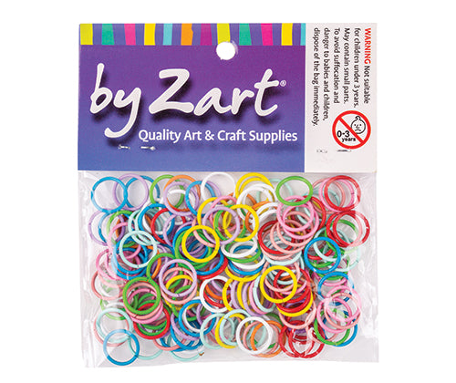 Zart Coloured Jump Rings 10mm Pack of 200 Default Title